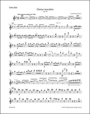 Danse Macabre Op. 40 - Saint-Saens - Wind Set, Urtext Edition