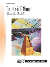 Alfred Publishing - Toccata In F Minor - Vandall - Late Intermediate Piano