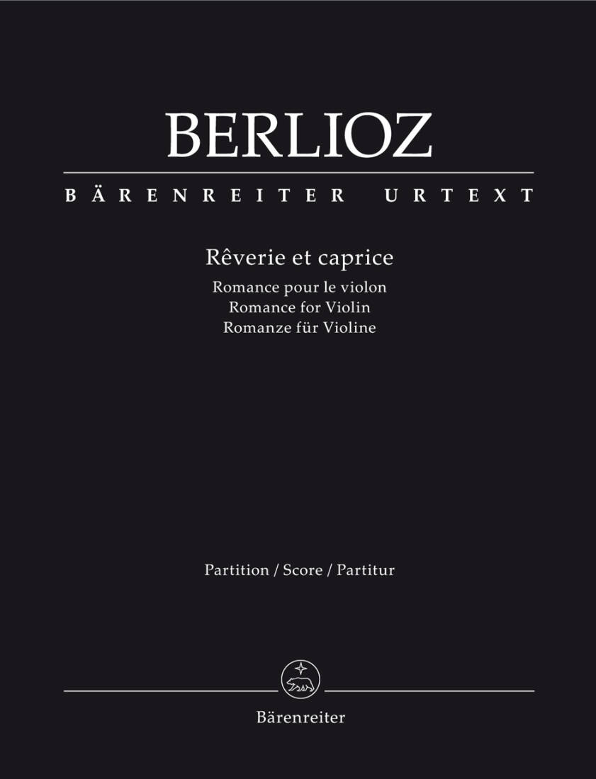 Reverie et Caprice - Berlioz - Score, Urtext Edition