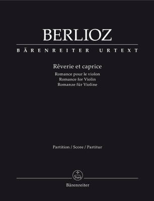 Reverie et Caprice - Berlioz - Score, Urtext Edition