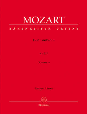 Overture to ''Don Giovanni'' K. 527 - Mozart - Score, Urtext Edition