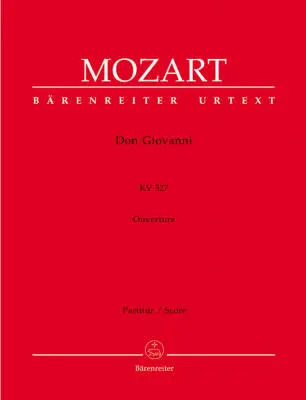 Baerenreiter Verlag - Overture to Don Giovanni K. 527 - Mozart - Score, Urtext Edition