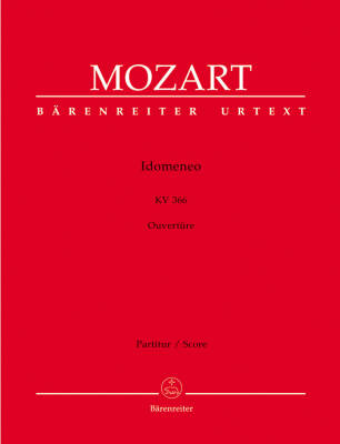 Idomeneo K. 366 - Mozart - Score, Urtext Edition