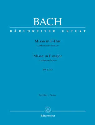 Mass in F Major BWV 233 - Bach - Score, Urtext Edition