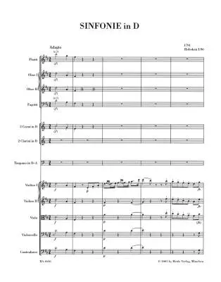 Symphony in D Major Hob. I:96 \'\'the Miracle\'\' - Haydn/ Salomon - Score, Urtext Edition - Orchestra