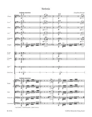 Il Barbiere Di Siviglia (der Barbier von Sevilla). Sinfonia (Ouverture) - Rossini - Score, Urtext Edition - Orchestra