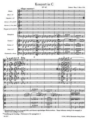 Concerto for Piano and Orchestra No. 21 in C Major K. 467 - Mozart - Full Score
