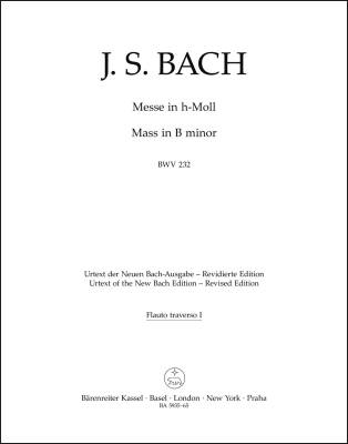 Mass in B Minor BWV 232 - Bach - Wind Set, Urtext Edition