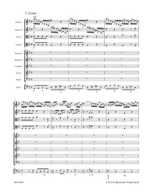 Dixit Dominus HWV 232 - Handel - Score, Urtext Edition