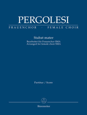 Stabat Mater - Pergolesi - Score