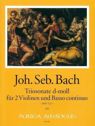 Trio Sonata In D Minor, BWV 527 - Bach/Puler/Kostujak - 2 Violins/Basso Continuo