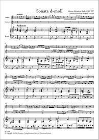 Trio Sonata In D Minor, BWV 527 - Bach/Puler/Kostujak - 2 Violins/Basso Continuo