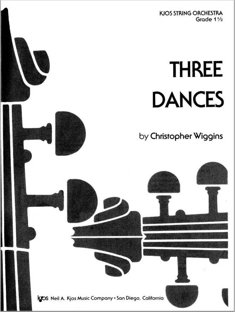Three Dances - Wiggins - String Orchestra - Gr. 1.5
