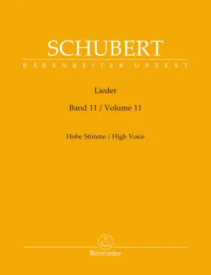 Baerenreiter Verlag - Lieder High Voice - Schubert - Singing Score, Urtext Edition - High Voice, Piano
