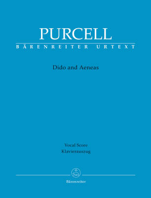 Dido and Aeneas - Purcell - Vocal Score, Urtext Edition - Soloists, Mixed Choir, Orchestra