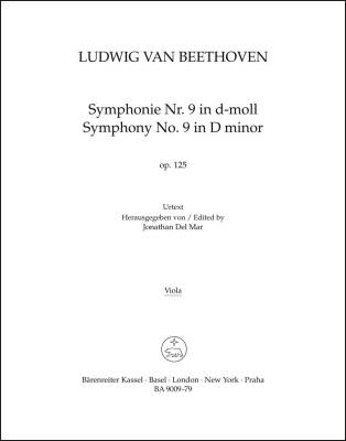 Symphony No. 9 in D Minor Op. 125 - Beethoven - Part, Urtext Edition