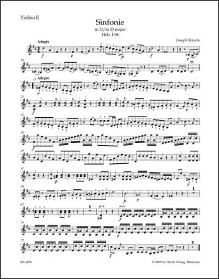 Symphony in D Major Hob. I:96 ''the Miracle'' - Haydn/ Salomon - Violin II Part, Urtext Edition