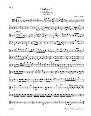 Symphony in D Major Hob. I:96 ''the Miracle'' - Haydn/ Salomon - Viola Part, Urtext Edition