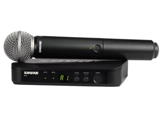 Shure - Systme de micro sans fil BLX24/SM58 - H9