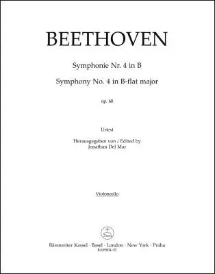 Symphony No. 4 in B-flat Major Op. 60 - Beethoven - Part, Urtext Edition