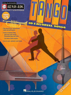 Hal Leonard - Tango: Jazz Play-Along Volume 175 - Book/CD