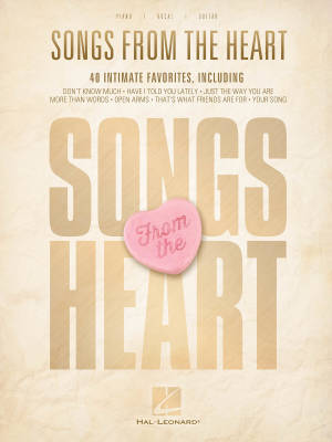 Hal Leonard - Songs From The Heart - Piano/Vocal/Guitar - Book