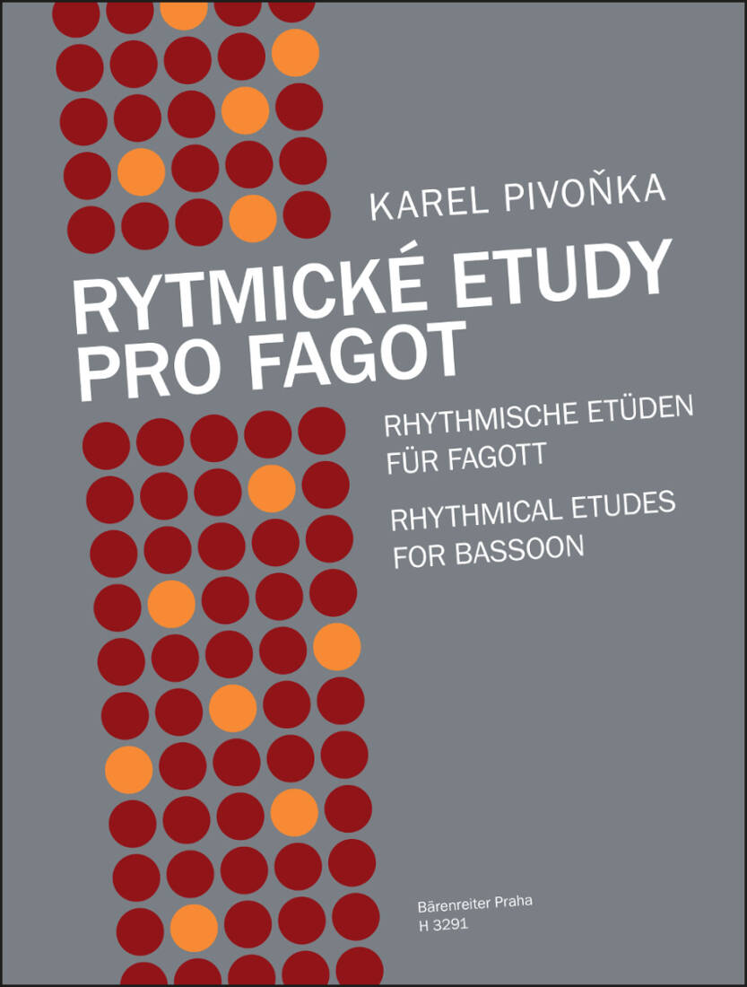 Rhythmische Etuden fur Fagott - Pivonka - Performance Score - Bassoon