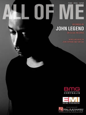 Hal Leonard - All Of Me - Legend/Stephens/Gad - Piano/Vocal/Guitar