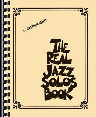 Hal Leonard - The Real Jazz Solos Book - C Instruments