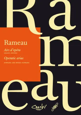Baerenreiter Verlag - Airs dOpera / Operatic Arias.soprano and Mezzo-soprano - Rameau - Vocal Score, Anthology, Urtext Edition