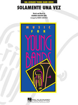 Hal Leonard - Solamente Una Vez - Longfield - Concert Band - Gr. 3
