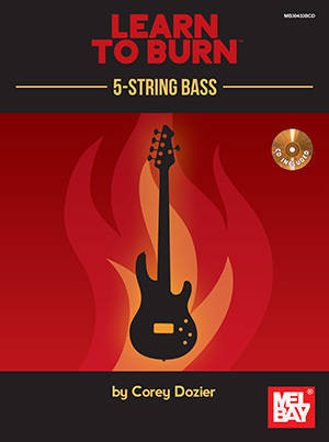 Learn to Burn: 5-String Bass Guitar - Dozier - Book/CD