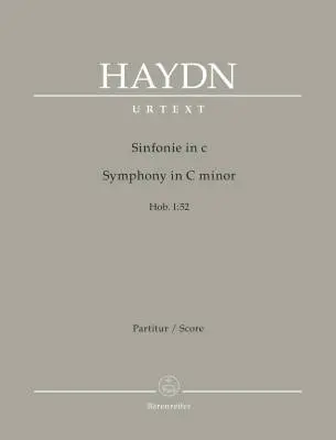 Baerenreiter Verlag - Symphony in C Minor Hob. I:52 - Haydn - Score, Urtext Edition