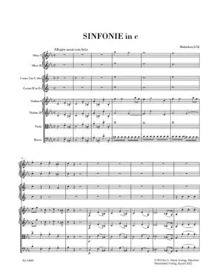 Symphony in C Minor Hob. I:52 - Haydn - Score, Urtext Edition