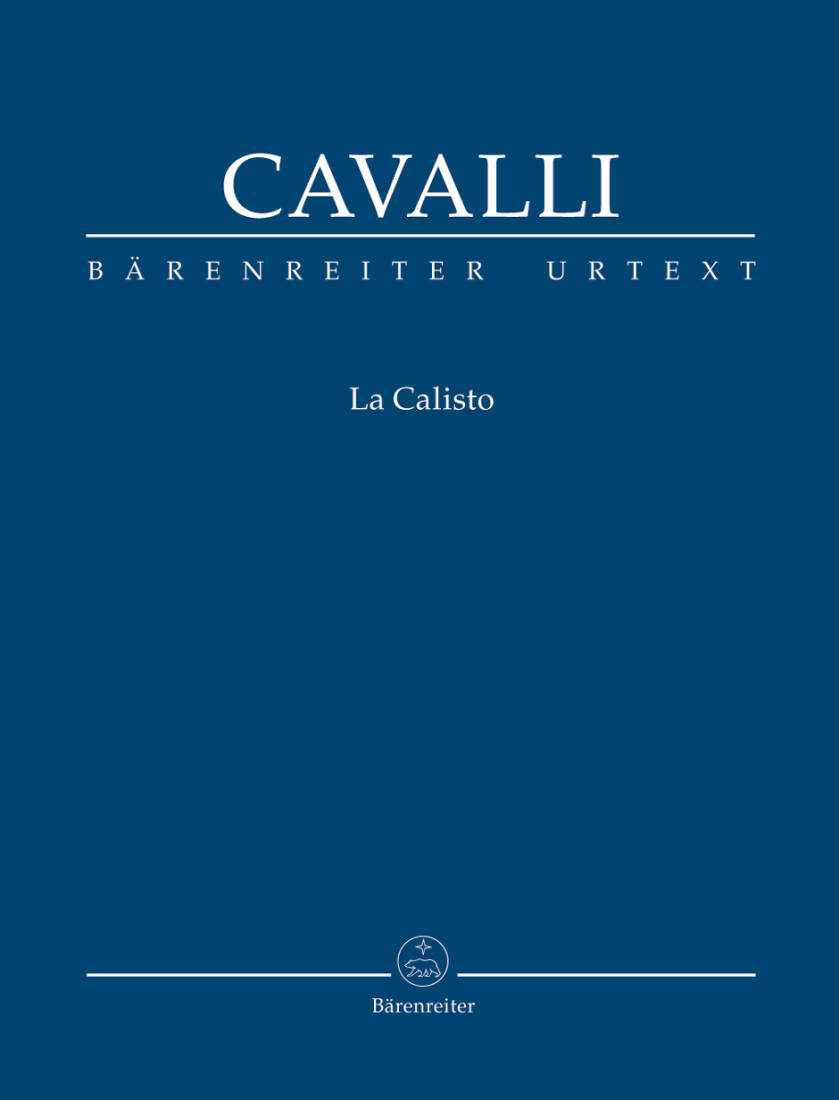 La Calisto - Cavalli - Study Score, Urtext Edition