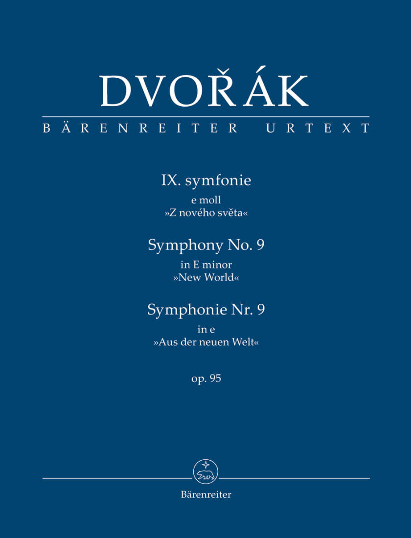 Symphony No. 9 in E Minor Op. 95 \'\'New World\'\' - Dvorak - Study Score, Urtext Edition