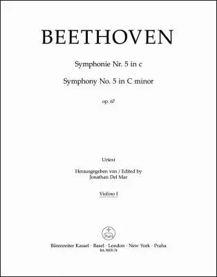 Baerenreiter Verlag - Symphony No. 5 in C Minor Op. 67 - Beethoven - Part, Urtext Edition