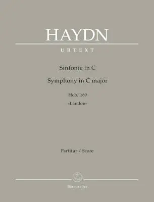 Baerenreiter Verlag - Symphony in C Major Hob. I:69 - Haydn - Score, Urtext Edition - Orchestra
