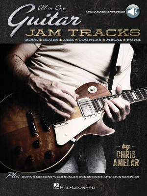 All-in-One Guitar Jam Tracks - Amelar - Guitar TAB - Book/Audio Online