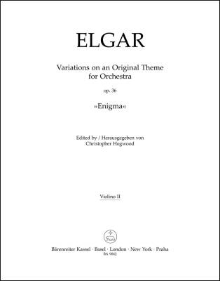 Variations on an Original Theme for Orchestra Op. 36 ''Enigma'' - Elgar - Part, Urtext Edition - Orchestra