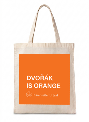 Tote Bag with Handles - Dvorak is Orange