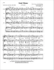 Goin\' Home - Dvorak/Fisher/Blahnk - SATB