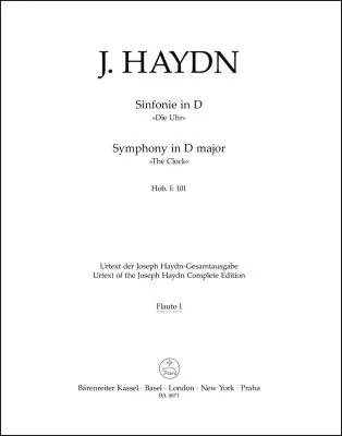 London Symphony No. 8 in D Major Hob.i:101 \'\'the Clock\'\' - Haydn - Wind Set, Urtext Edition