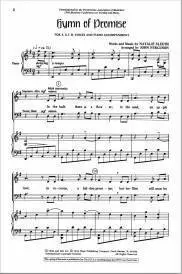 Hymn Of Promise - Sleeth/Ferguson - SATB