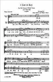 I Got A Key - Spiritual/Shaw/Parker - SATB