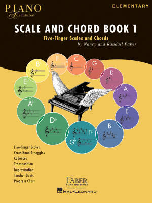 Piano Adventures Scale and Chord Book 1 - Faber/Faber - piano