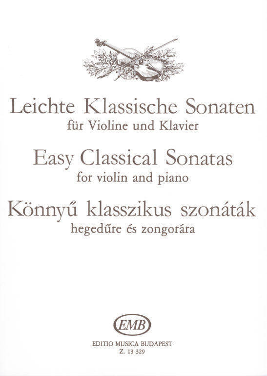 Easy Classical Sonatas - Lenkey - Violin/Piano
