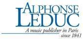 Alphonse Leduc - Fantaisie Theme Et Variations - Wormser - Cornet or Trumpet/Piano (tp/pno)