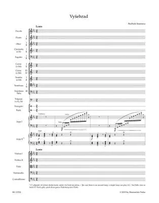 Vysehrad - Smetana - Score, Urtext Edition