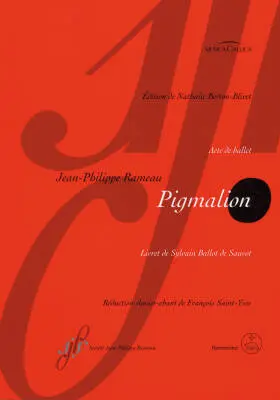 Baerenreiter Verlag - Pigmalion Rct 52 - Rameau - Vocal Score, Urtext Edition - Soloists, Choir, Orchestra
